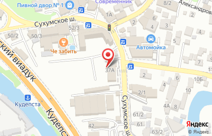 Магазин Строй Сам в Хостинском районе на карте