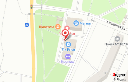 Универсальный магазин Fix Price на Набережной улице на карте