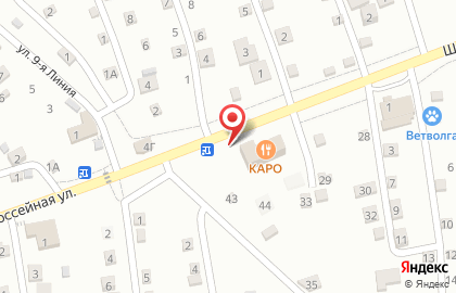 Гостиница Каро на карте
