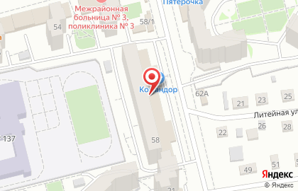 Киоск по продаже фастфудной продукции на Судостроительной улице на карте