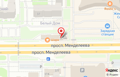 Магазин разливного пива Пивзаправка на проспекте Менделеева на карте