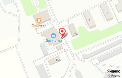 Супермаркет Десяточка в Костроме на карте