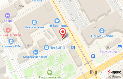 Мастерская по ремонту телефонов М-Сервис на карте