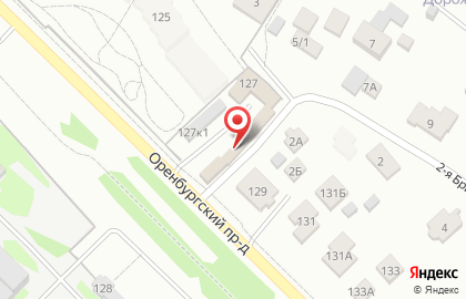 Фасадно-кровельный центр в Оренбургском проезде на карте