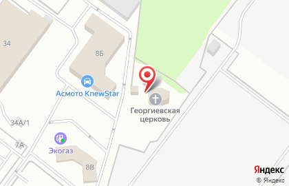 Храм во имя Святого Великомученика Георгия Победоносца в Екатеринбурге на карте