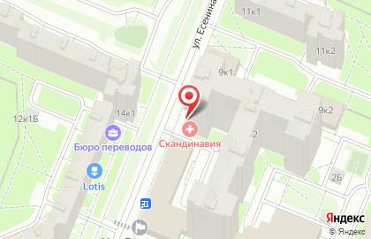 Аптека Ава-Петер Фарм на метро Озерки на карте