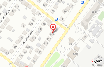 Автомойка в Астрахани на карте