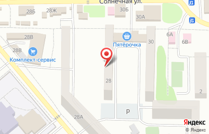 Супермаркет Магнит в Котовске на карте