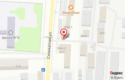 Автостоянка на Силикатной, 36г на карте