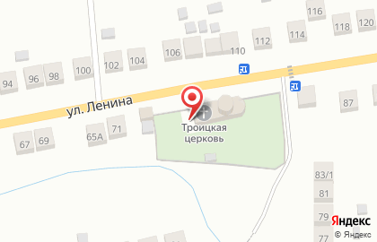 С. Кирилловка Храм в честь Пресвятой Живоначальной Троицы на карте