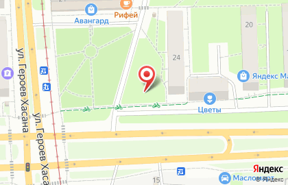 Сеть цветочных магазинов БукетПермь в Свердловском районе на карте