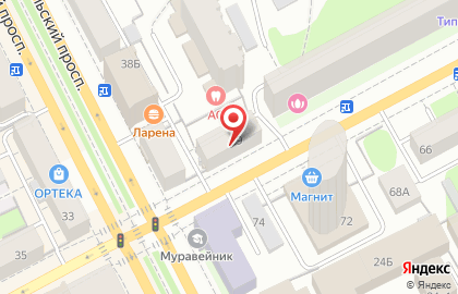 Офтальмологический центр Афродита на улице Пушкина на карте