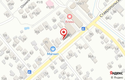Фирменный магазин Баязет на Ставропольской на карте
