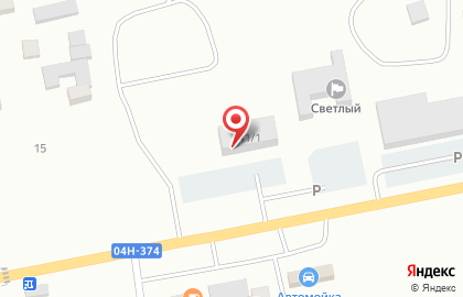 Мотель в Красноярске на карте