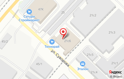 Торговый дом МИР СВАРКИ стратегический партнер ESAB, Lincoln Electric, EWM на улице Суворова на карте