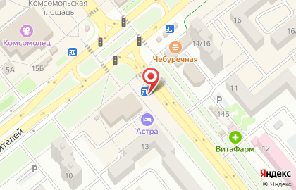 Продуктовый магазин в Ростове-на-Дону на карте