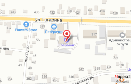 Супермаркет Пятёрочка на Гагарина, 325 на карте
