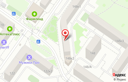 Служба заказа товаров аптечного ассортимента Аптека.ру на Широтной улице на карте