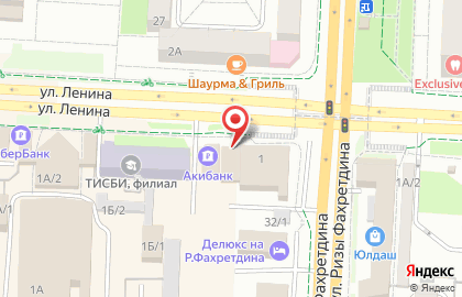 Кулинария в Казани на карте