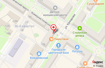 Салон женской верхней одежды Идиллия на карте