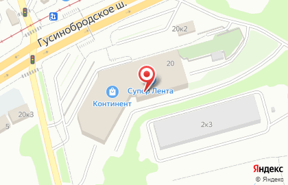 Салон мебели Мебель Поволжья на Гусинобродском шоссе на карте