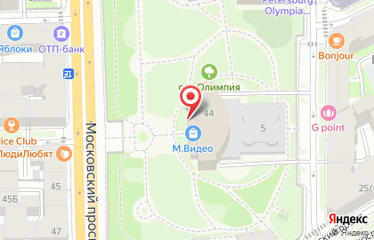 Банкомат Альфа-Банк на Московском проспекте, 44 на карте
