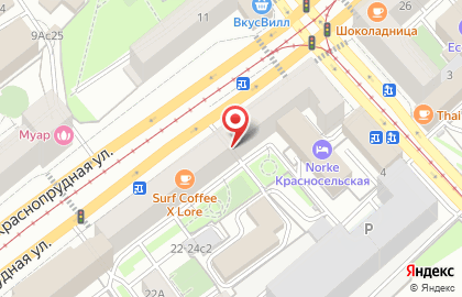Столовая в Красносельском районе на карте