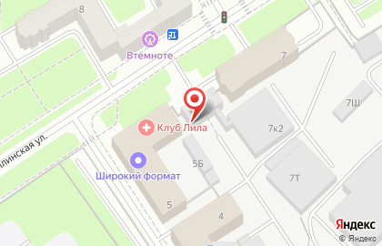 ЗАО Аквамарин на Таллинской улице на карте