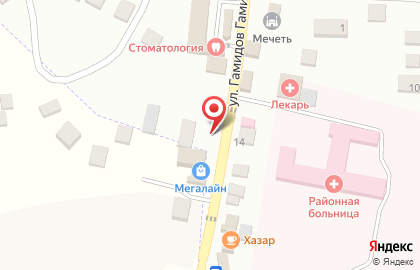 Салон связи МегаФон в Махачкале на карте