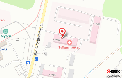 Туберкулезная больница Министерство здравоохранения Хабаровского края в Хабаровске на карте