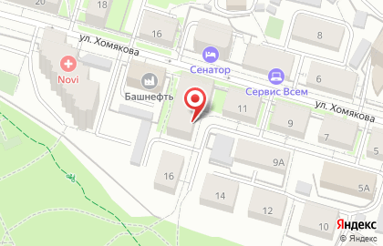 ООО Центр бухгалтерских решений на площади 1905 года на карте