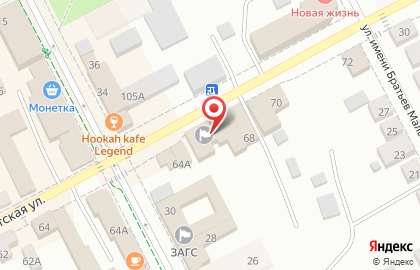 Магазин канцелярских товаров Карандаш на Советской улице на карте