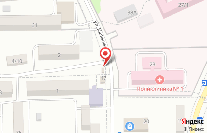 Киоск по ремонту обуви на Первомайской улице на карте