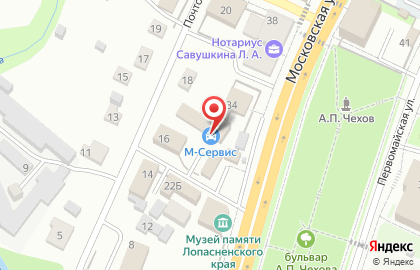 Автосервис М-Сервис на карте