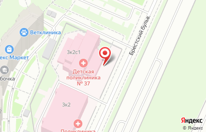 Страховая компания СОГАЗ-Мед в Красносельском районе на карте