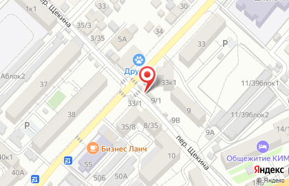 Киоск по продаже фруктов и овощей в Астрахани на карте