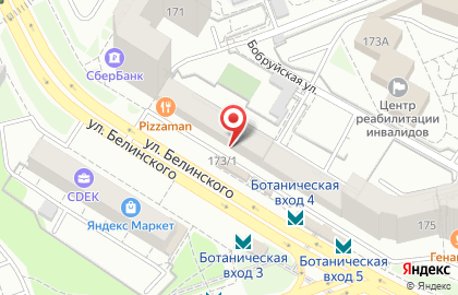 Микрофинансовая компания VIVA Деньги в Октябрьском районе на карте