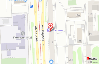 Цветочный магазин на ул. Кирова, 9 на карте
