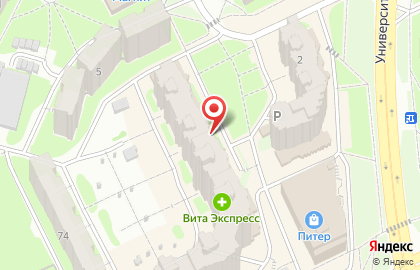 Магазин Дом мебели на бульваре Юности на карте