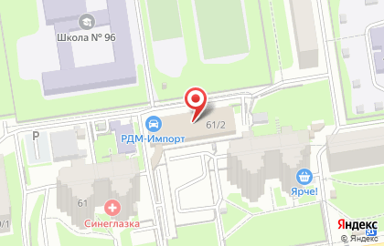 Паркинг на карте