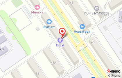 Магазин косметики и бытовой химии Магнит Косметик на улице Губкина на карте