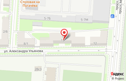 Компания Союз Арбитражных управляющих Правильный Выбор на улице Александра Ульянова на карте