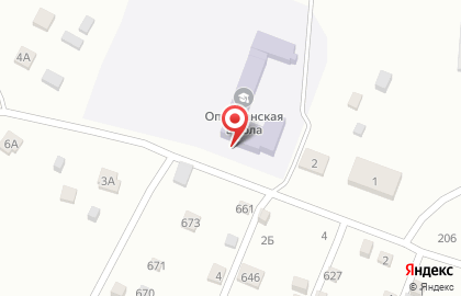 Оптушанская средняя общеобразовательная школа на карте