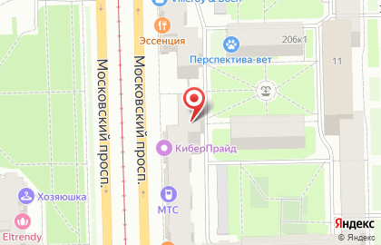 Салон эпиляции Andertushka на Московском проспекте на карте