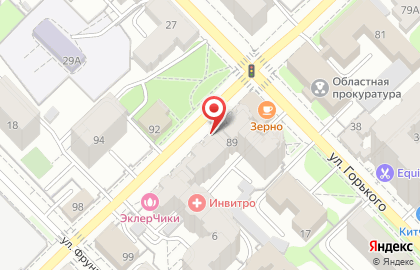 Фирменный салон напольных покрытий Quick-Step на Введенской улице на карте