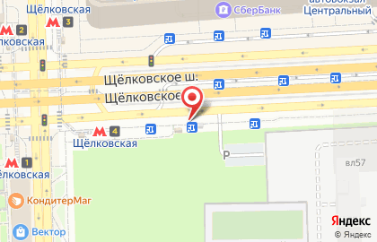Киоск печатной продукции Алфавит в Северном Измайлово на карте