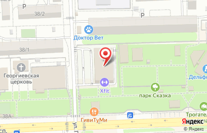 Парикмахерская Bulldog HairClub на карте
