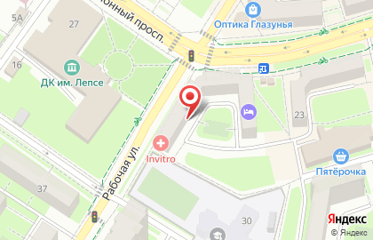 Оптика Просвет на Революционном проспекте в Подольске на карте