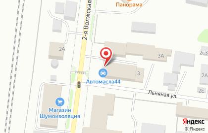 Торговая компания АвтоМасла44 в Костроме на карте