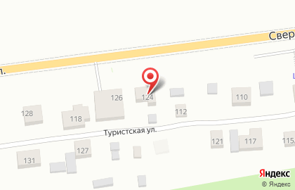 Гипермаркет Светофор в Свердловском районе на карте